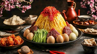 丰盛中式美食拼盘大赏