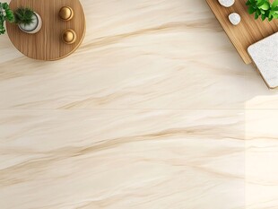 米白色大理石瓷砖家居场景