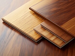 多样木质板材展示