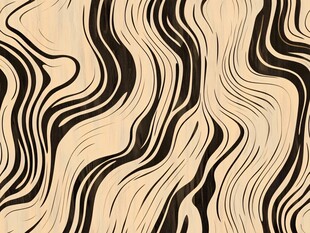 黑白波浪纹理图案背景