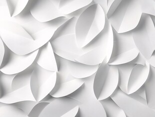 立体白色折纸纹理图案