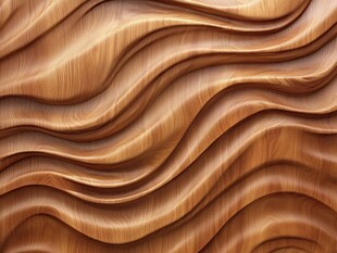 木质波浪纹理背景图案