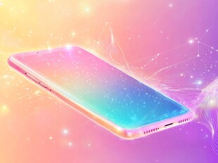 梦幻渐变手机科技感画面