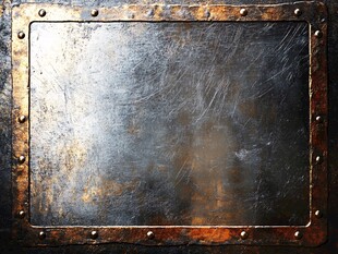 复古金属板 岁月痕迹尽显