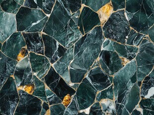 深绿碎纹大理石纹理图案