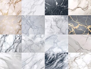 多样大理石纹理素材展示