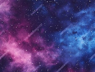 梦幻星空背景图