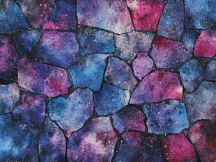 星空碎块纹理背景图案