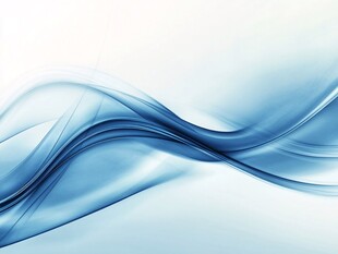 蓝色动感流线背景图
