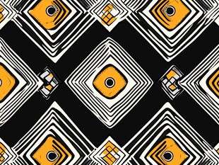 几何方块抽象图案设计