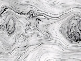 黑白水墨风抽象纹理图案