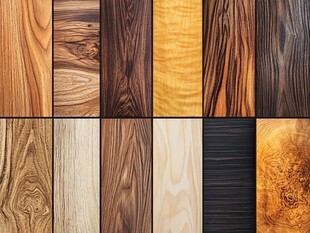 多样木材纹理精美展示