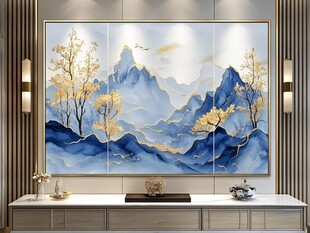 中式山水壁画 雅致家居风