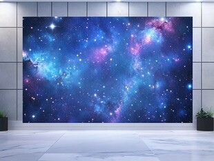梦幻星空墙面装饰画
