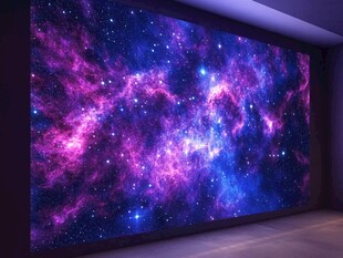 梦幻星空室内背景墙