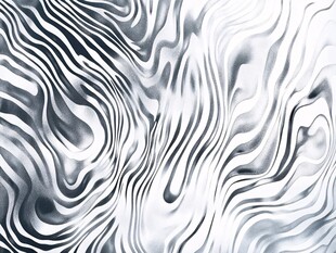 黑白动感波纹抽象背景图