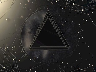 神秘宇宙中的三角图形