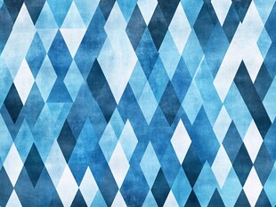 蓝白菱形几何图案背景