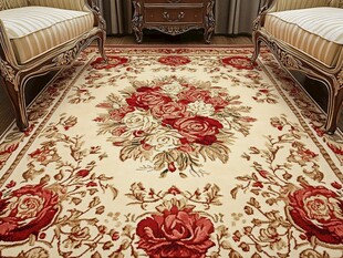 欧式花卉地毯 尽显奢华