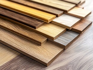 多样木质板材展示