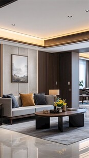 现代中式风格客厅优雅空间
