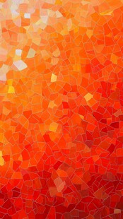 橙红色马赛克风格抽象背景