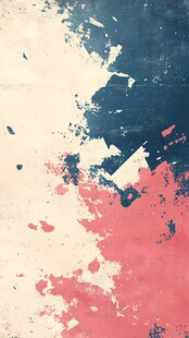 复古风泼墨抽象艺术背景