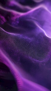 梦幻紫调网格波动效果