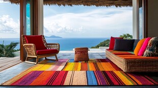 海边露台多彩休闲空间