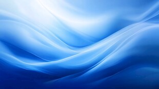 梦幻蓝色渐变流体背景