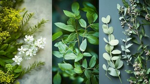 多样绿植组合 清新自然风