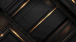 黑金科技风几何立体背景