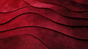 红色波浪纹理背景图