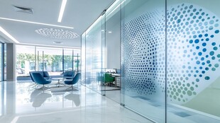 现代简约风格的办公休息区