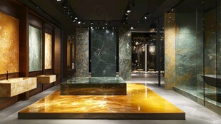 奢华大理石展厅展示空间