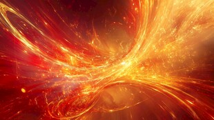 绚丽动感火焰能量背景图