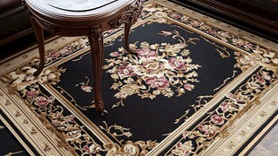 欧式奢华花卉图案地毯