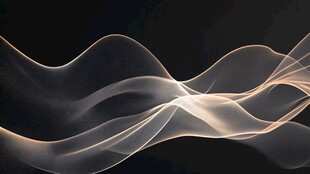 流动光感线条背景图