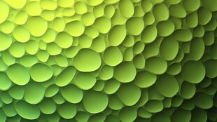 绿色渐变圆形图案背景