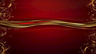 红色金纹奢华背景图