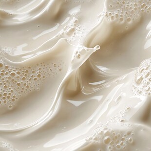 牛奶飞溅瞬间的美妙纹理