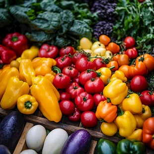 多彩新鲜蔬菜大集合