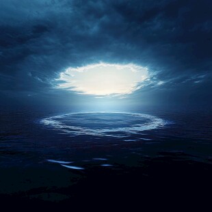 黑暗海洋中的天光破云