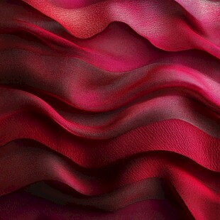 梦幻玫红波浪纹理背景图