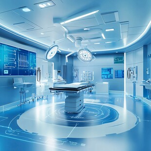 未来感智能现代化手术室