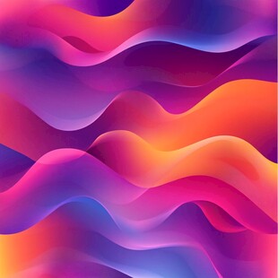 绚丽动感流体渐变背景图
