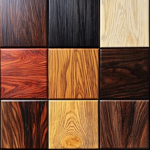 多样木材纹理展示