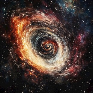 神秘绚烂的宇宙螺旋星系