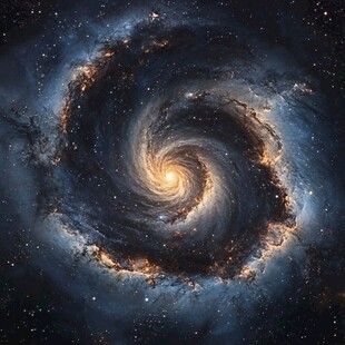 壮丽螺旋星系宇宙之美