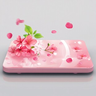 粉色樱花平板装饰效果图